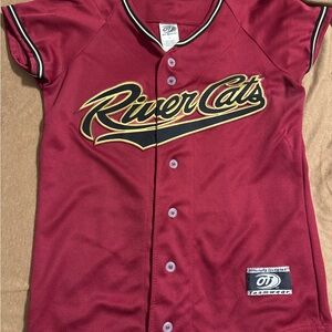Sacramento River Cats Women’s embroidered Jersey, Size Small, #5